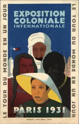Künstler Ak Weltausstellung 1931 Paris, Exposition Coloniale Internationale