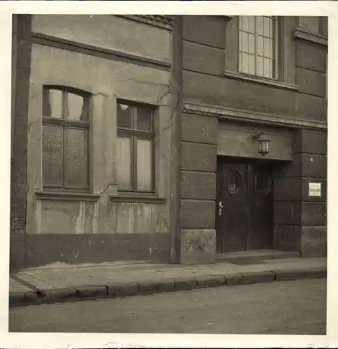 Foto Ak Duisburg im Ruhrgebiet, Hauseingang