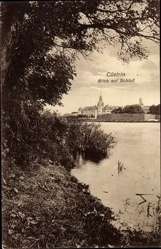 Ak Kostrzyn nad Odrą Cüstrin Küstrin Ostbrandenburg, Schloss