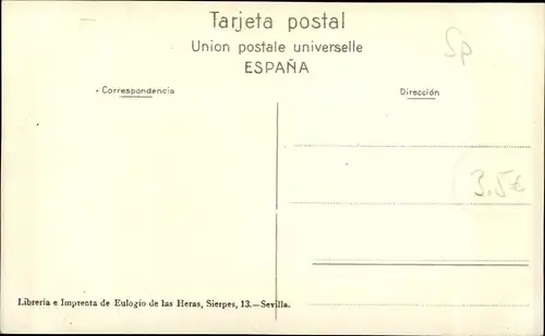 Ak Sevilla Andalusien, Libreria e Imprenta de Eulogio de las Heras