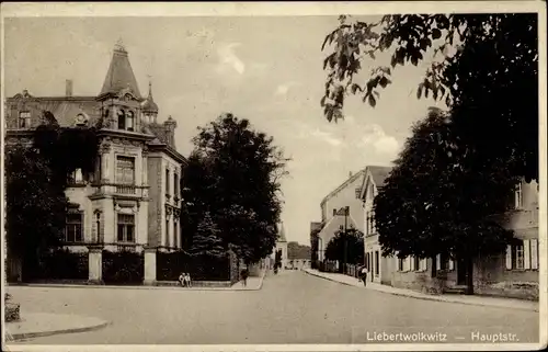 Ak Liebertwolkwitz Leipzig in Sachsen, Hauptstraße