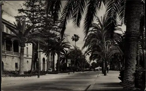 Ak Palma de Mallorca Balearische Inseln, Paseo Sagrera, Straßenpartie