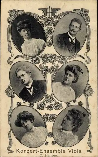 Ak Konzert Ensemble Viola, C. Hansen, Portraits