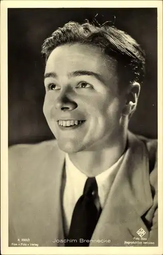 Ak Schauspieler Joachim Brennecke, Portrait, Film Foto Verlag 3503/1