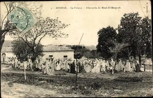 Ak Boghar Algerien, Fete arabe de Moul-El-Margueb