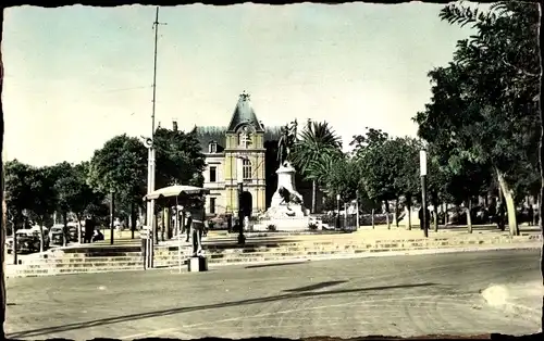 Ak Saida Algerien, La Place et la Mairie