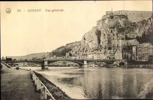 Ak Dinant Wallonien Namur, Vue Generale