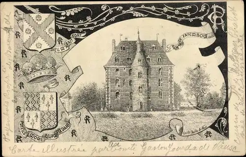 Ak Liège Lüttich Wallonien, Chateau de Fayembois, Fayenbois