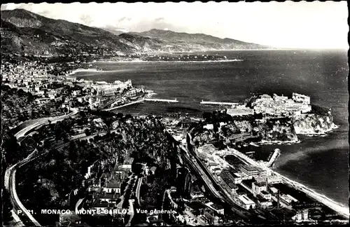 Ak Monte Carlo Monaco, Vue generale