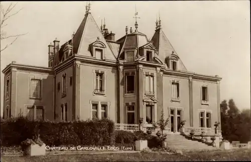 Ak Vexin sur Epte Eure, Écos, Chateau de Carloville