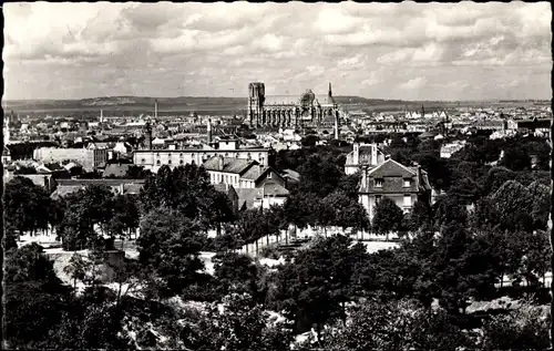 Ak Reims Marne, Vue Panoramique