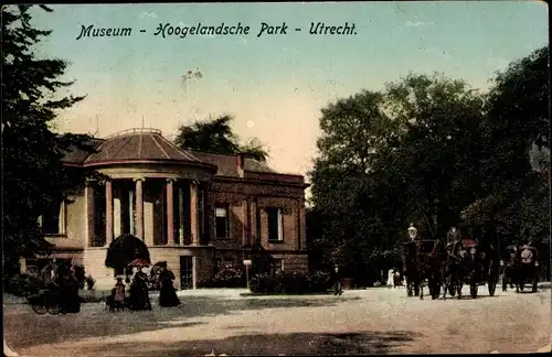 Ak Utrecht Niederlande, Museum, Hoogelandsche Park