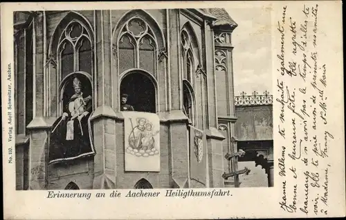 Ak Aachen,  Aachener Heiligthumsfahrt, Bischof
