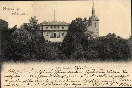 Ak Weimar in Thüringen, Schloss Ettersburg