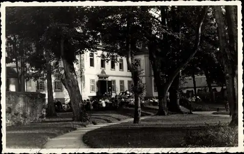 Foto Ak Bad Neustadt an der Saale Unterfranken, Gebäude, Gartenansicht