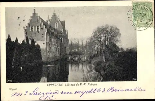 Ak Eppegem Eppeghem Zemst Flämisch Brabant, Chateau de P.-P. Rubens