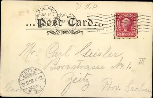 Ak Atlantic City New Jersey USA, Bathing Scene