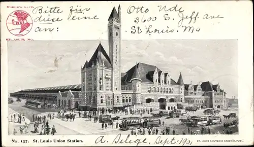Ak Saint Louis Missouri USA, Union Station