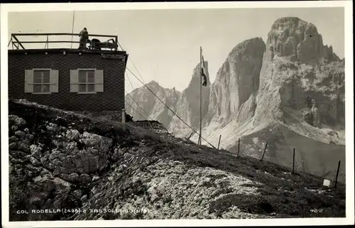 Foto Ak Trentino Südtirol, Col Rodella e Sassolungo