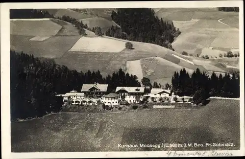 Ak Moosegg Emmenmatt Lauperswil Kanton Bern Schweiz, Kurhaus Moosegg i/E, Panorama