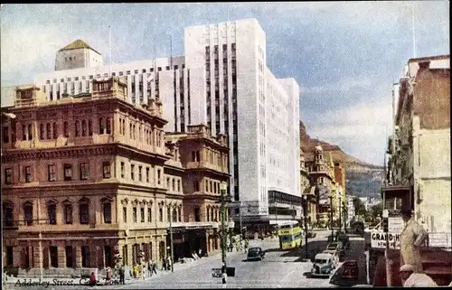 Ak Cape Town Kapstadt Südafrika, Adderley Street