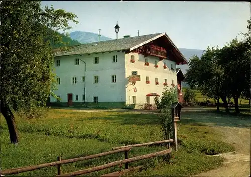 Ak Weerberg in Tirol, Gasthaus Schwanner, Außenansicht