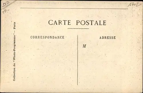 Ak Ambigu, Le Regiment, drame en 5 actes de J. Mary et G. Grisier, Les Grandes Manoeuvres