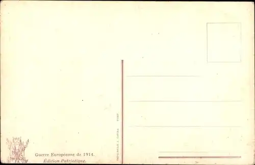 Künstler Ak Marie est aupres de la mere affligee dont le fils est mort pour la Patrie, I WK