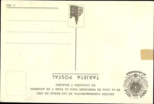 Ak Reklame, Caja de Pensiones para la Vejez y de Ahorros de Cataluna y Baleares, Bodas de Oro