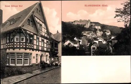 Ak Blankenheim an der Ahr Eifel, Hotel Kölner Hof, Ort