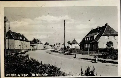 Ak Dranske auf Rügen, Hauptsstraße