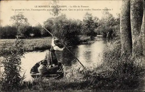 Ak Le bonheur aux champs, la fille du Passeur
