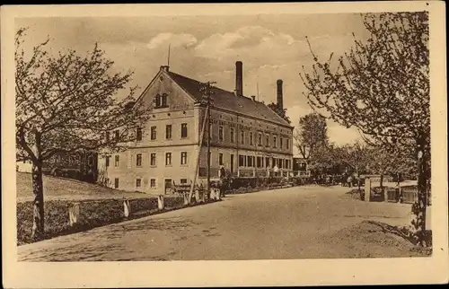 Ak Dresden Prohlis, Straßenpartie mit Gasthof