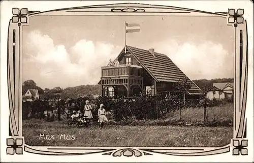 Ak Berlin Köpenick Schmöckwitz Rauchfangswerder, Gasthaus Höx Hus