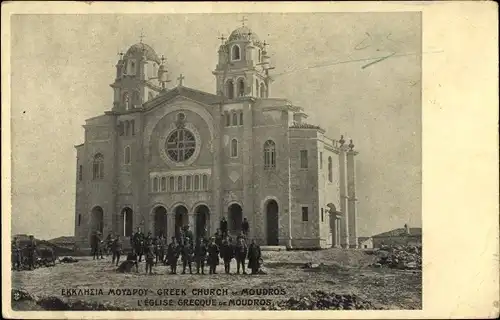 Ak Moudros Griechenland, Greek Church, L'Eglise Grecque