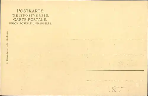 Ak Mulhouse Mülhausen Elsass Haut Rhin, Neuquartierplatz