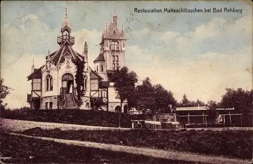 Ak Wölpinghausen Kreis Schaumburg, Restauration Matteschlösschen