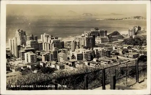 Foto Ak Copacabana Rio de Janeiro Brasilien, Stadtansicht, Hochhäuser