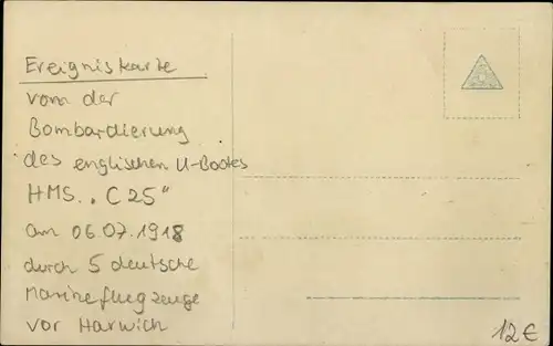 Ak Britisches U Boot, HMS C 25