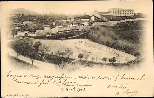 Ak Algier Alger Algerien, Fort-National, Vue partielle