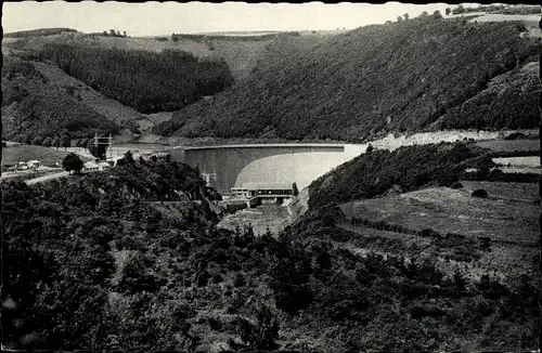 Ak Esch sur Sure Esch an der Sauer Luxemburg, Barrage de la Haute Sure