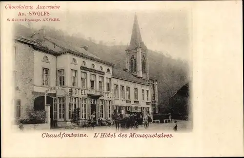 Ak Chaudfontaine Wallonien Lüttich, L'Hotel des Mousquetaires