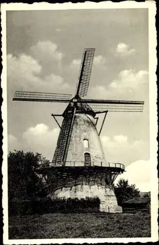 Ak Boechout Flandern Antwerpen, Molen, Windmühle