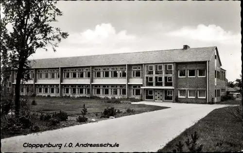 Ak Cloppenburg in Oldenburg, Andreasschule