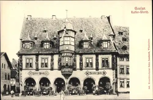 Ak Goslar am Harz, Kaiser-Worth