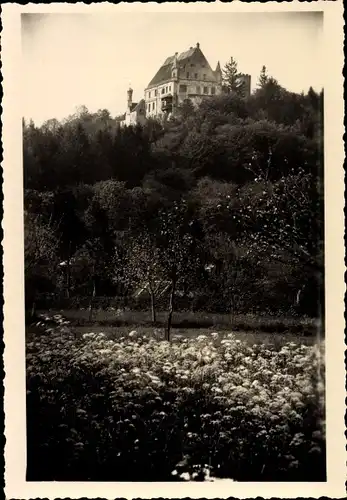 Foto Ak Mindelheim im Unterallgäu, Schloss Mindelburg