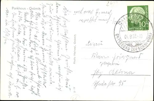 Ak Ostseebad Grömitz, Parkhaus