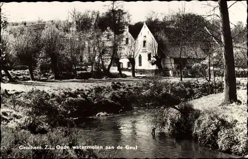 Ak Geulhem Valkenburg aan de Geul Limburg Niederlande, Oude watermolen aan de Geul