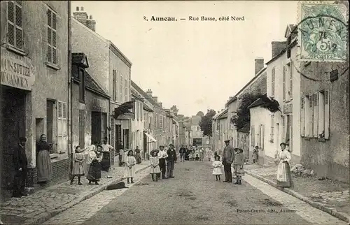 Ak Auneau Eure et Loir, Rue Basse