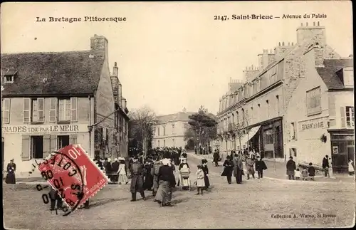 Ak Saint Brieuc Côtes d'Armor, Avenue du Palais
